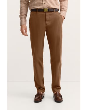 Bugatti Herren Chino aus Baumwoll-Stretch
