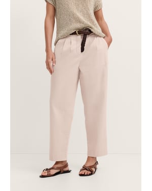 Bugatti Damen Freizeithose Modern Fit mit Bundfalten