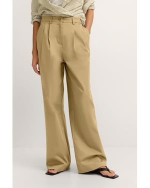 Bugatti Damen Chino mit doppelter Bundfalte