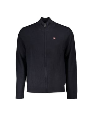 Napapijri Schwarzer Tessuto Herren Cardigan