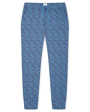 Schiesser Damen Pyjamahose Mix RelaxSchlafhose, Nacht Hose, Loungehose