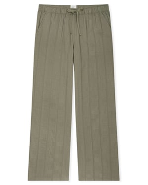 Schiesser Damen Pyjamahose Mix RelaxSchlafhose, Nacht Hose, Loungehose