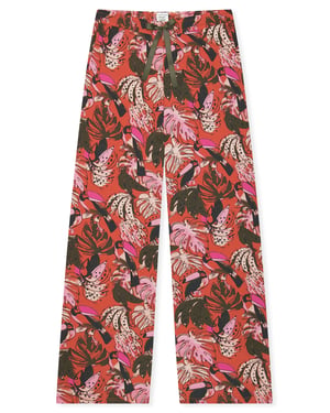 Schiesser Damen Pyjamahose Mix RelaxSchlafhose, Nacht Hose, Loungehose