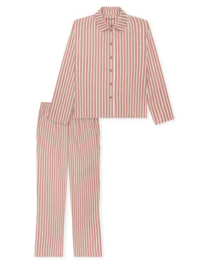 Schiesser Damen Pyjama Selected PremiumSchlafanzug, Pyjama Set, Nachtwäsche