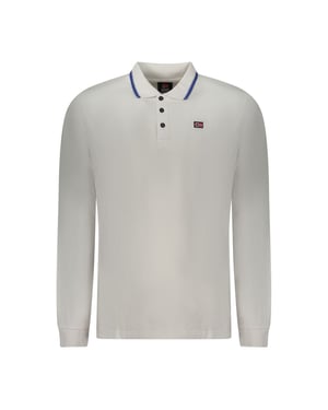 Norwegen 1963 Bianco Baumwolle Herren Polo-Shirt