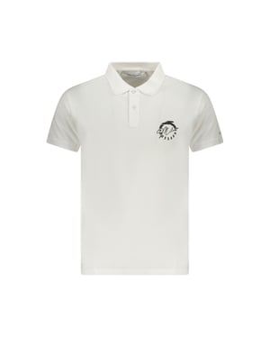 Trussardi Weißes Baumwoll-Polo für Herren