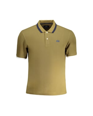 La Martina Verde Baumwoll Herren Polo-Shirt