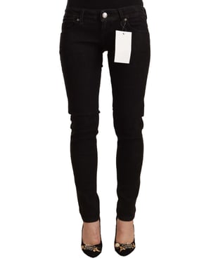 Acht Skinny Jeans Schwarz