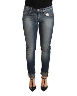 Skinny Destroyed Jeans