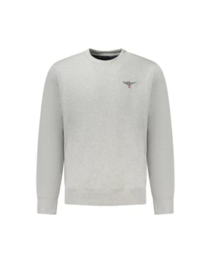 Accademia Militare Graue Baumwoll-Herren-Sweatshirt