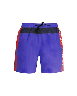 Norwegen 1963 Blaue Polyester Herren Badehose