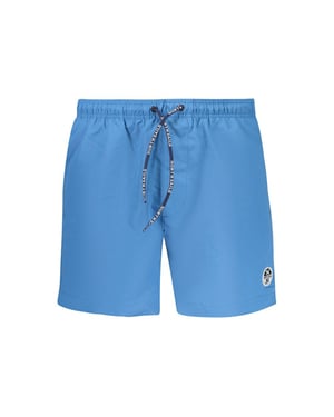 North Sails Blu Polyester Männer Schwimm-Boxer