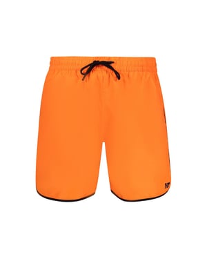 Norwegen 1963 Arancione Polyamid Herren Bade-Shorts