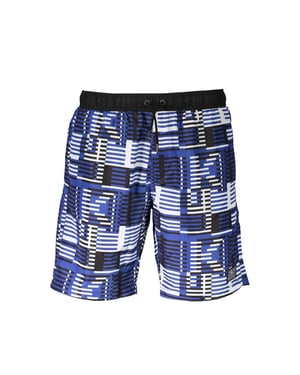 Karl Lagerfeld Blu Polyester Herren Badehose