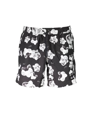 Karl Lagerfeld Nero Schwimm-Boxer aus Polyester für Herren - Schwarz