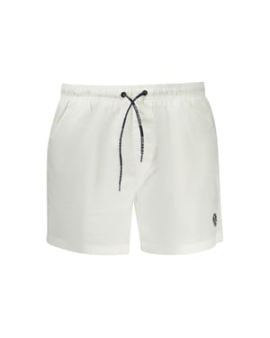 North Sails Weiße Polyester Herren Schwimm-Boxershorts
