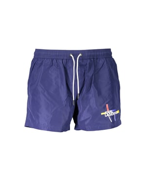 Karl Lagerfeld Blaue Polyester Herren Badeboxer