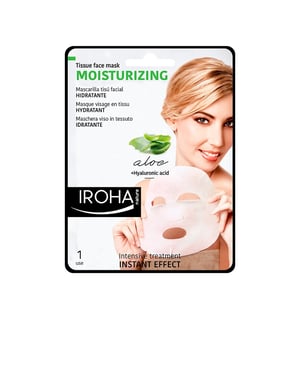 Iroha Nature Feuchtigkeitsspendende Tuchmaske - Aloe Vera 1 Stück