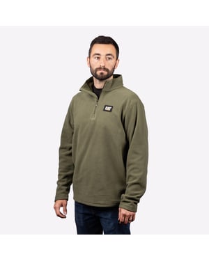 Caterpillar Mikrofleece Viertel-Reißverschluss Herren