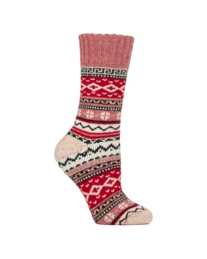 Damen Wollmischung Wandersocken Gepolsterte Wanderschuhsocken
