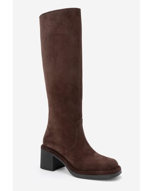 Fros Leder Kniehoch Stiefel (Damen)