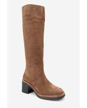 Fros Leder Kniehoch Stiefel (Damen)