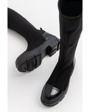Bella Stretch Scuba Kniehoher Stiefel