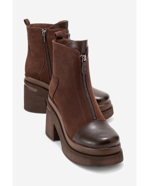 Ardenne Plateau Reißverschluss Stiefel