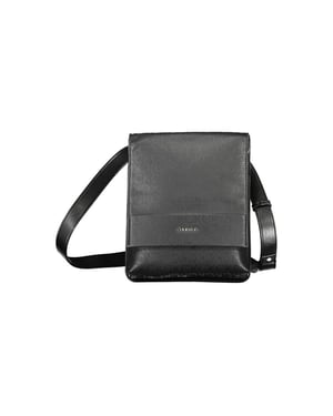 Calvin Klein Schwarze Polyester Herren Umhängetasche