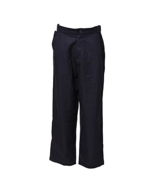 Levi's Marineblaue Gerade Hochtaillierte Chino Freizeit-Hose