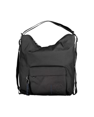 Mandarina Duck Schwarze Polyester Schultertasche