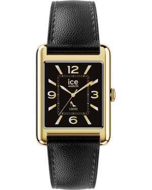 Ice Watch Ice Smart Tk 2.0 - Gold - Black Grain Schwarz Unisex Armbanduhr 025286 -