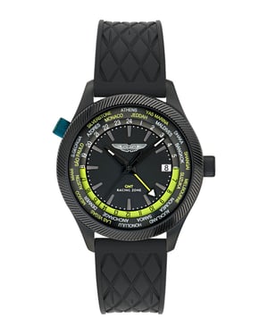 Aston Martin Aml Icon Grz Herren Armbanduhr Schwarz MTIZ1F501
