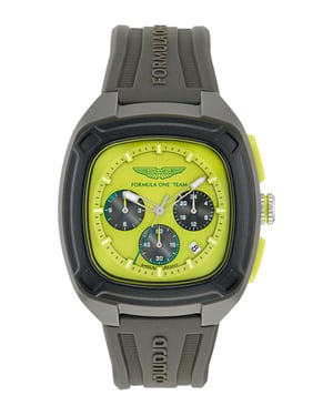 Aston Martin Am Formel 1 Ovr W Herren Graue Uhr MTFO1F504
