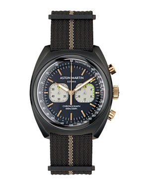 Aston Martin Aml Timeless Ts2 Herren Armbanduhr Schwarz MTTS2F504