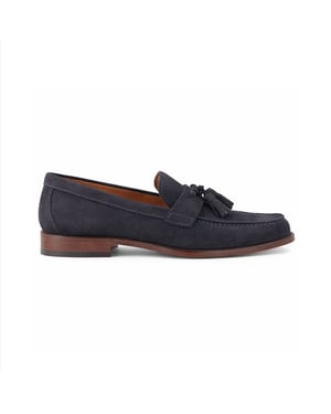 Base London Flint Herren Slipper Schuhe Navy