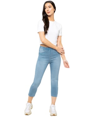 Enzo | Damen Cropped Jeans