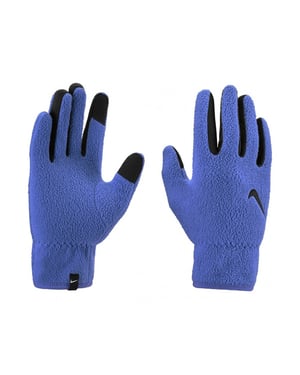 Nike - "One" Handschuhe für Kinder, Therma-Fit, Fleece (Blau)