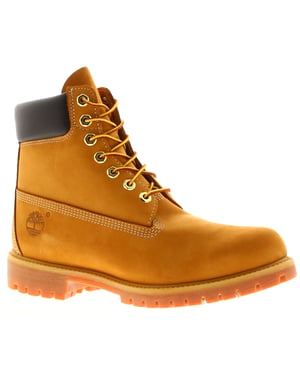 Timberland Herren Smart Boots Premium 6 Zoll wasserdichtes Leder Schnürschuhe tan