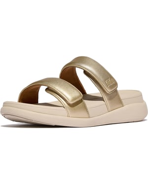 Fitflop F-Mode Go Polyurethan Damen Platino Sandalen