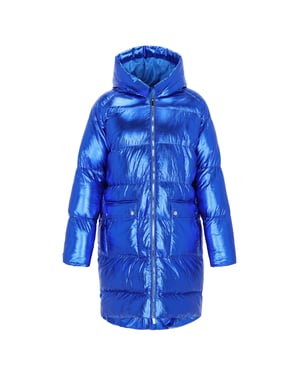 Faina Mantel Frauen Blau