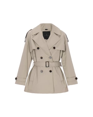 Dreimaster Mantel Frauen Olive