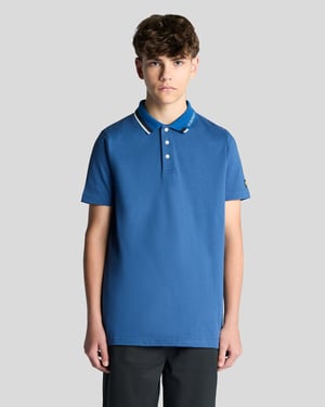 Polo-Shirt mit Tipped-Logo