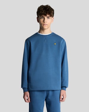Baumwolle Rundhalsausschnitt Sweatshirt