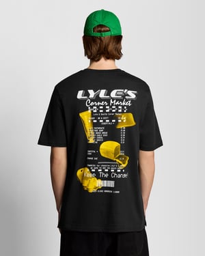 T-Shirt mit Grafikdruck auf der Rückseite