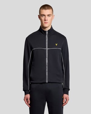 Gestreifter Vollzip-Tracktop