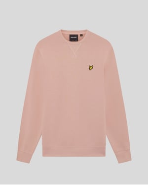 Baumwoll-Pullover mit Rundhalsausschnitt