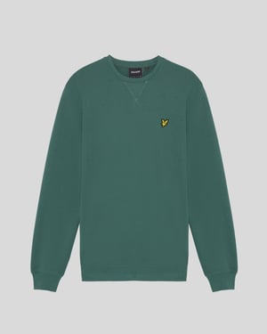 Baumwoll Sweatshirt mit Rundhalsausschnitt