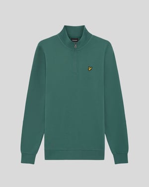 Baumwolle Loopback 1/4 Zip Sweatshirt