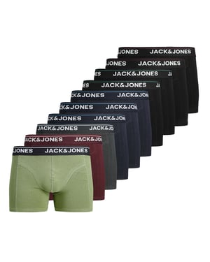 Jack & Jones Jactimothy Solid Trunks 10er-Pack Boxershorts